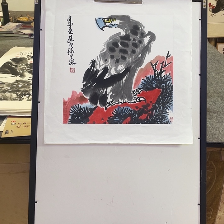 国画张圣敏先生纯手绘作品