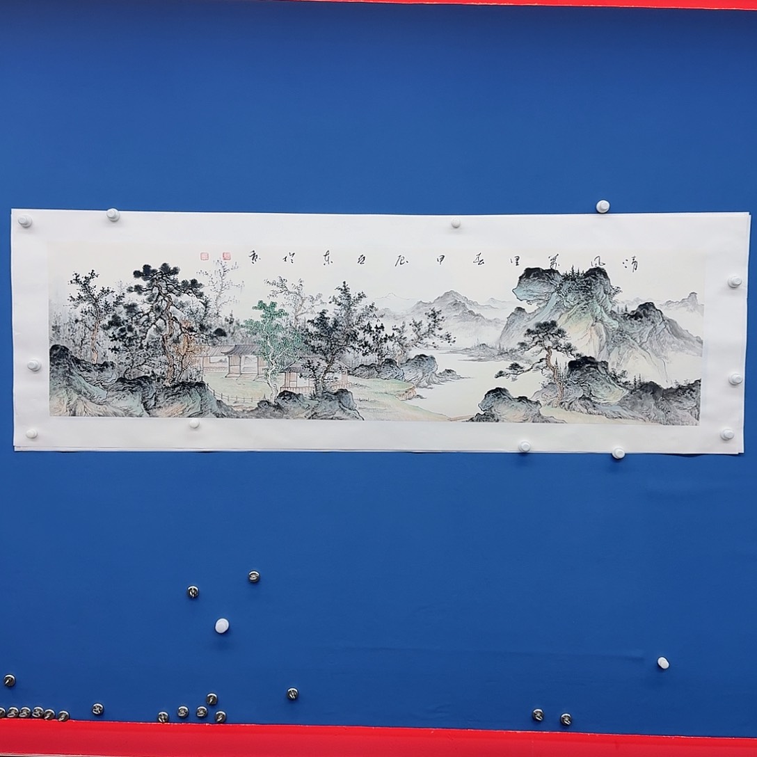 国画多次参加国内外大型