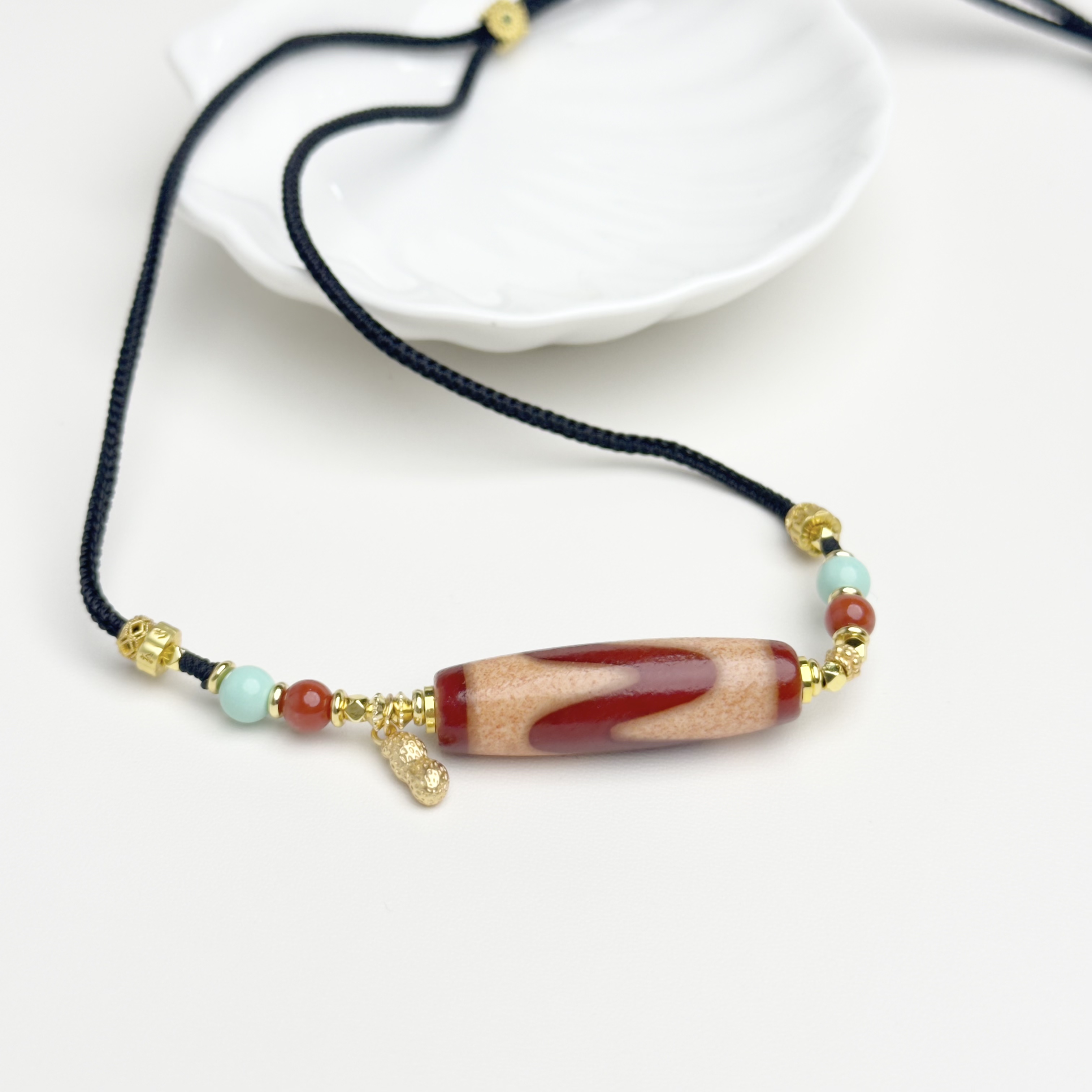 【铭记珠宝】天珠吊坠28-3DM03L490【多样性发一件】带绳