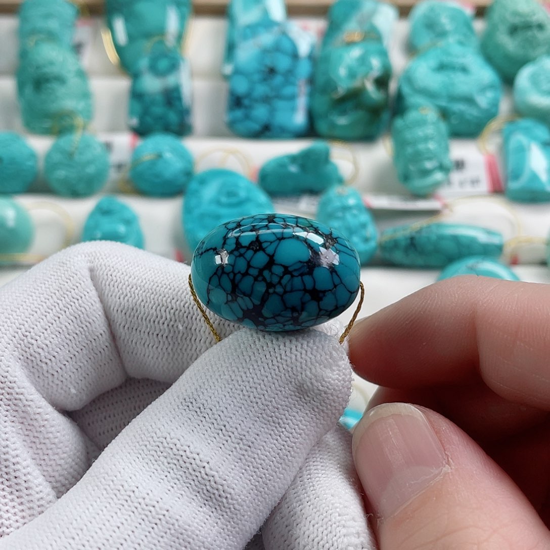 绿松石颈饰未镶嵌直径17.1