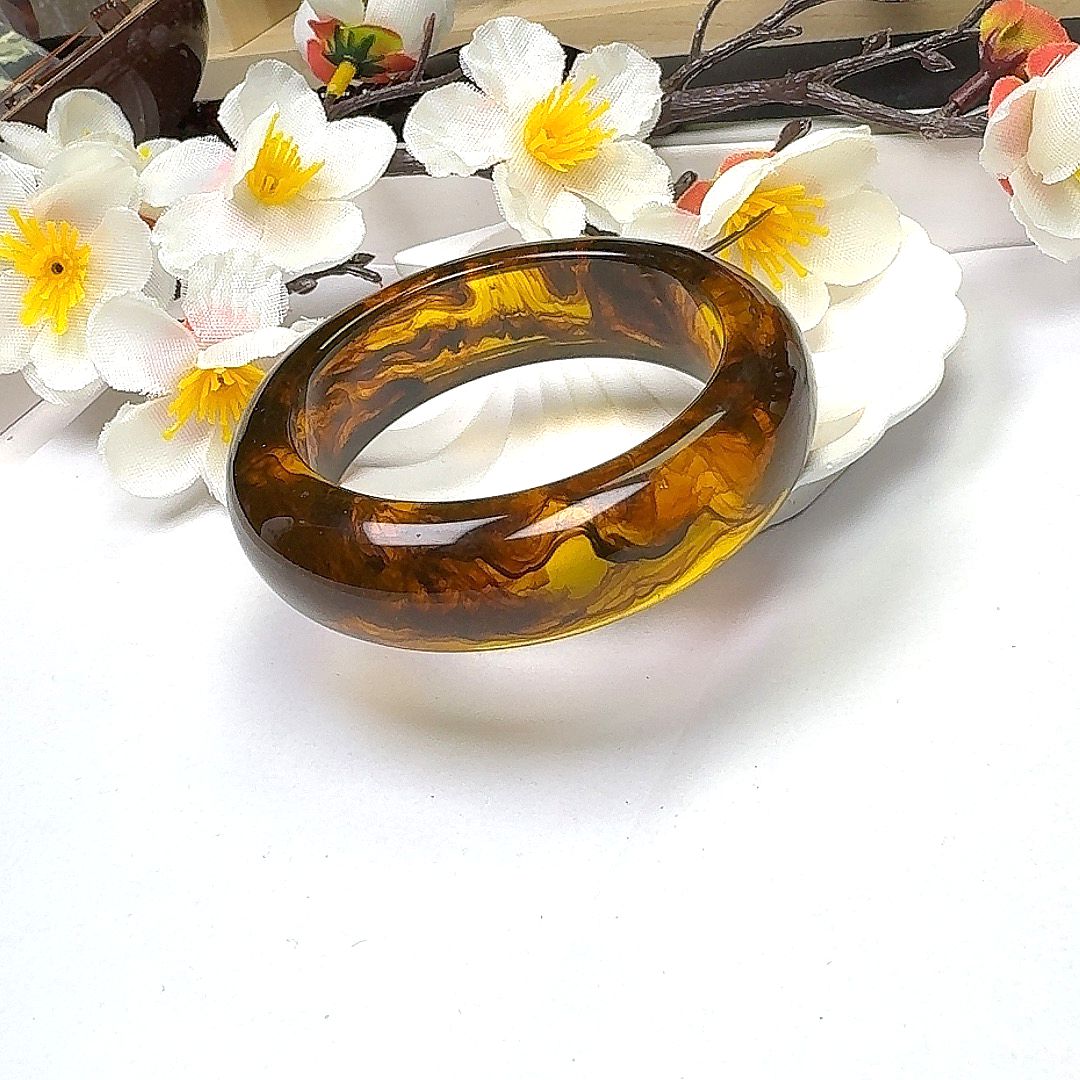 【正品保障】灵草珀满血精美时尚紫杉醇手镯