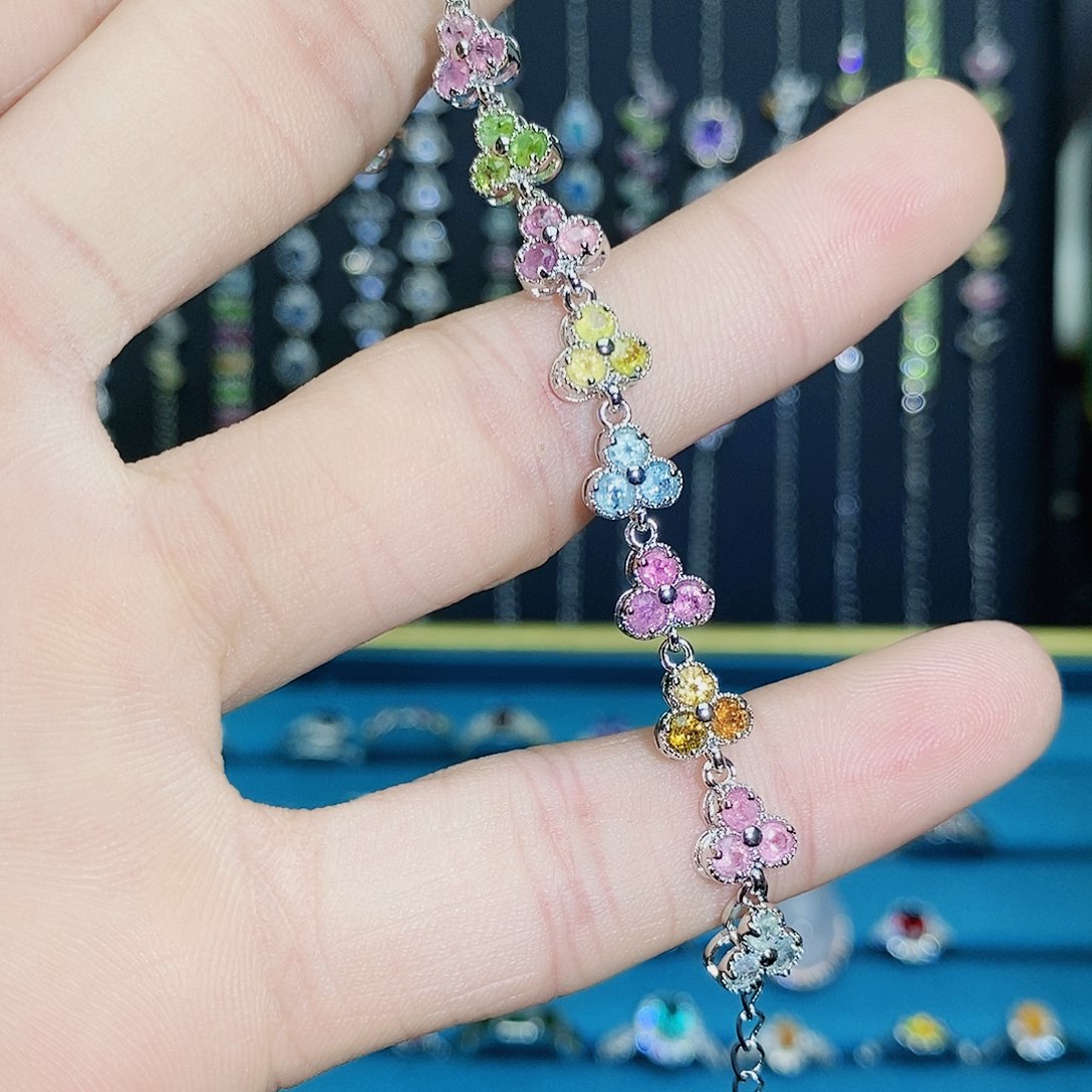 紫晶珠宝半成品银S925镶嵌