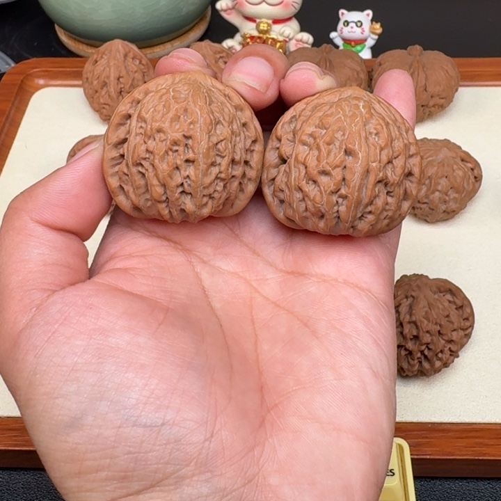 文玩核桃把件全品铁锤39