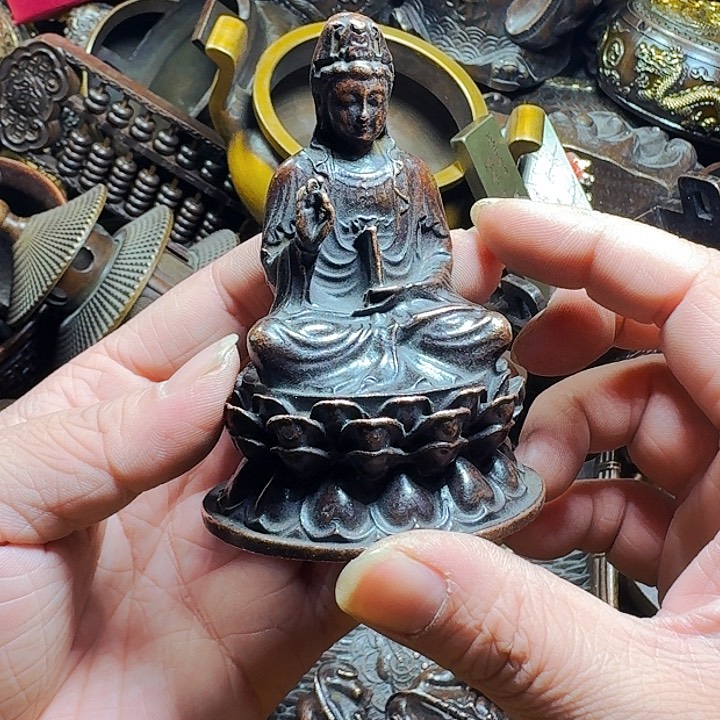 铜器摆件收收藏藏