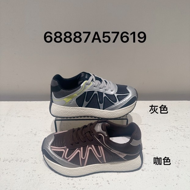品味前线系带常规款透气圆头时尚休闲德训鞋阿甘鞋鞋百搭休闲鞋
