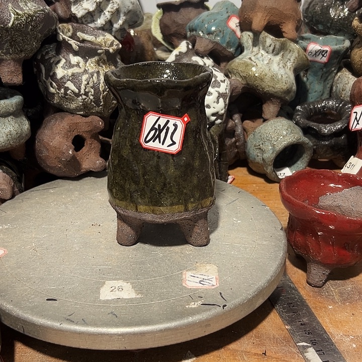 粗陶花盆制作就这样了