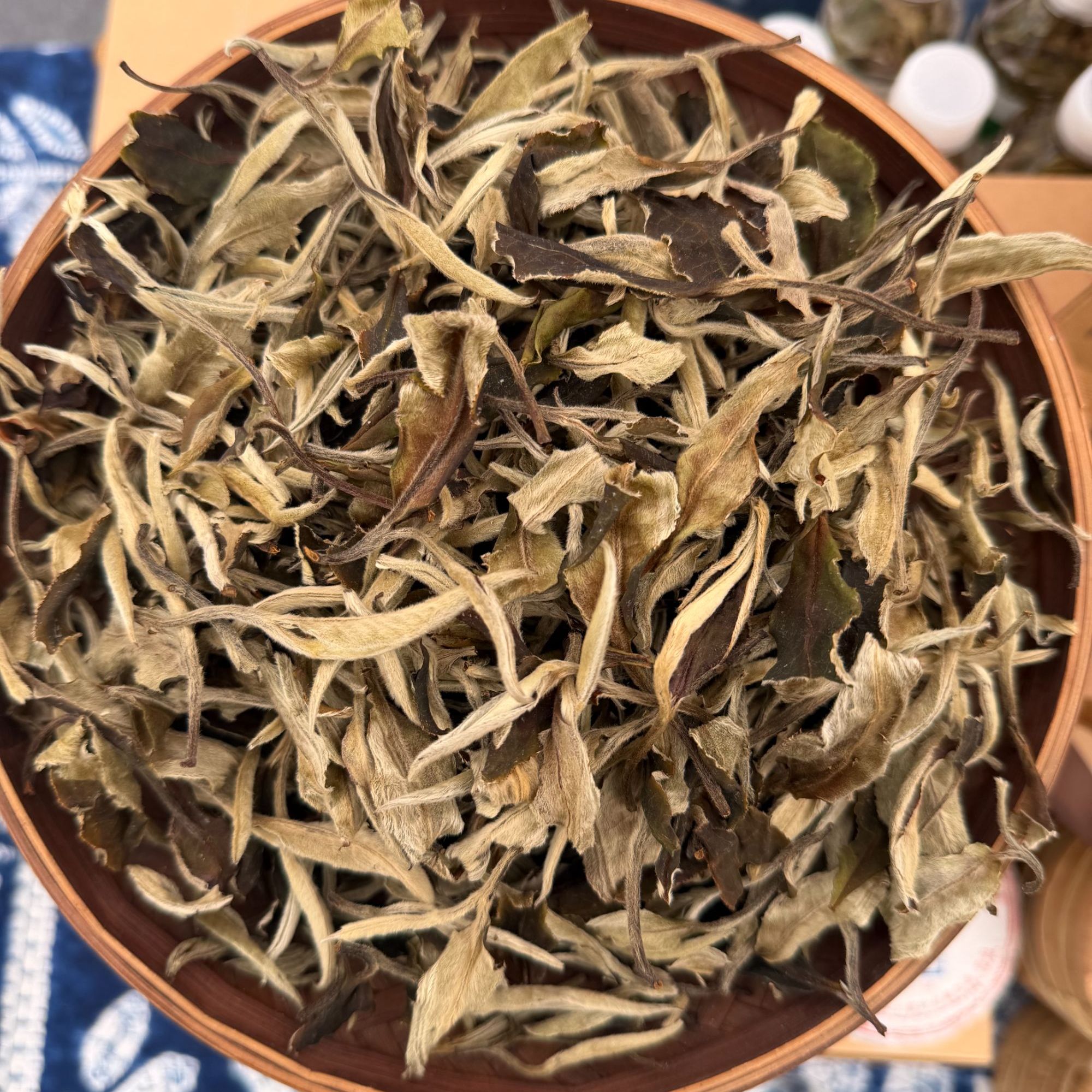 【星女王茶叶】2025年【白茶】古树120g普洱茶【白茶】散茶