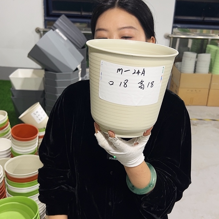 正品高陶口18高18米色8只无托