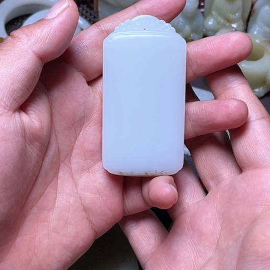 【闪购商品】和田玉未镶嵌挂件转***叹