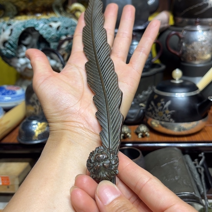 蜜安罐瓷香炉锡茶则