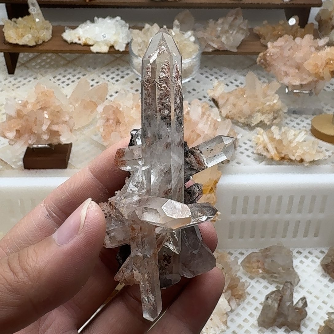 银S925镶嵌珠宝半成品水晶7