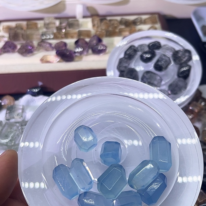 未镶嵌珠宝半成品水晶胖***哒4号