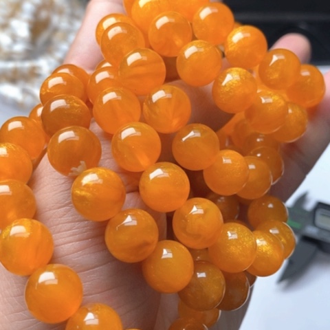 未镶嵌蜜蜡手链174手串