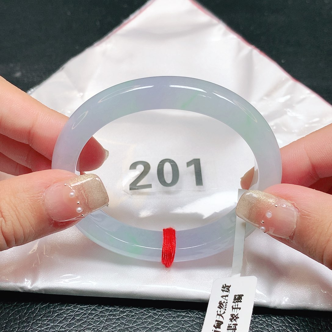 未镶嵌手镯翡翠贵妃54圈口