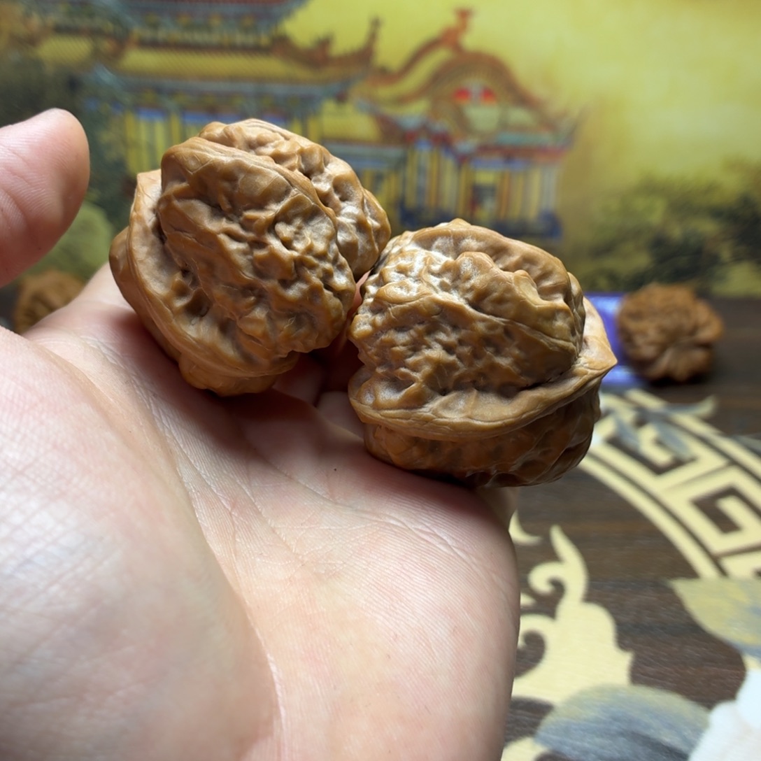 得***劲核桃蛤蟆头核桃D20