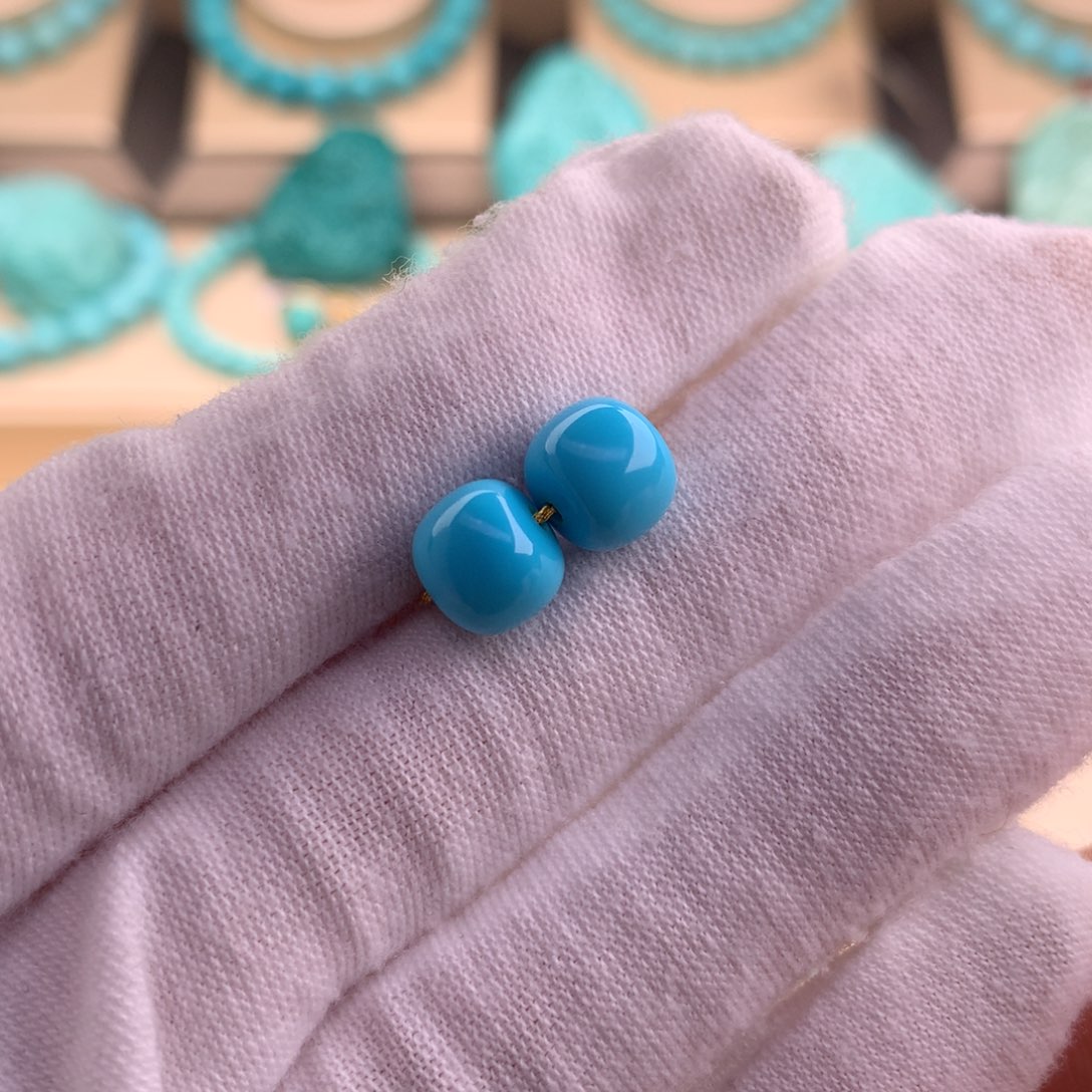 绿松石珠宝奇石未镶嵌