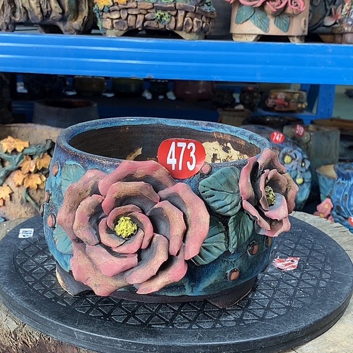 福利473 号陶然花器手工花盆