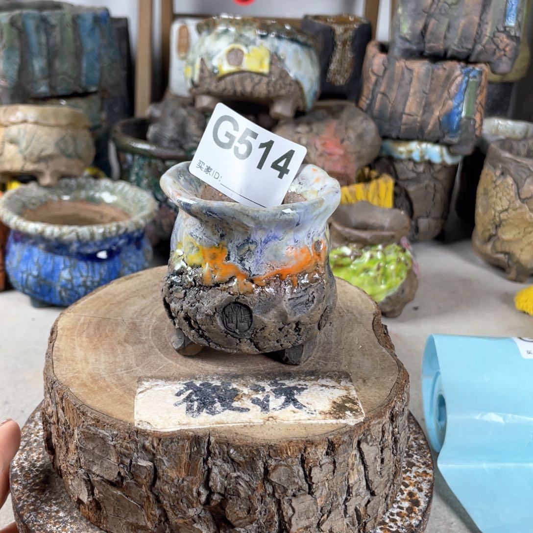 紫砂花盆开播福利 陶瓷花盆