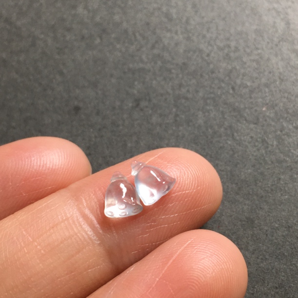 尺寸6.1-5.6-3.1缅甸翡翠高冰莲蓬耳饰滴溜交叉戒指精致时尚首饰