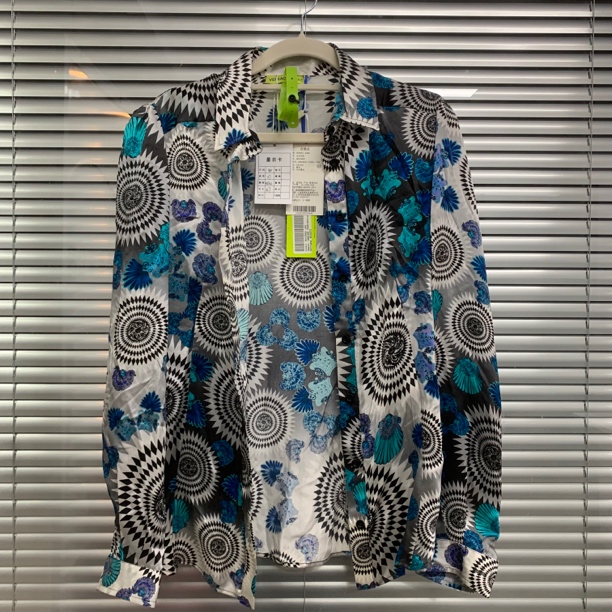 99新 VERSACE/范思哲 印花衬衫/40码/C01684