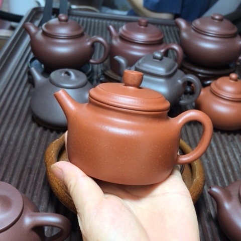 茶壶紫砂徳钟壶手工制作
