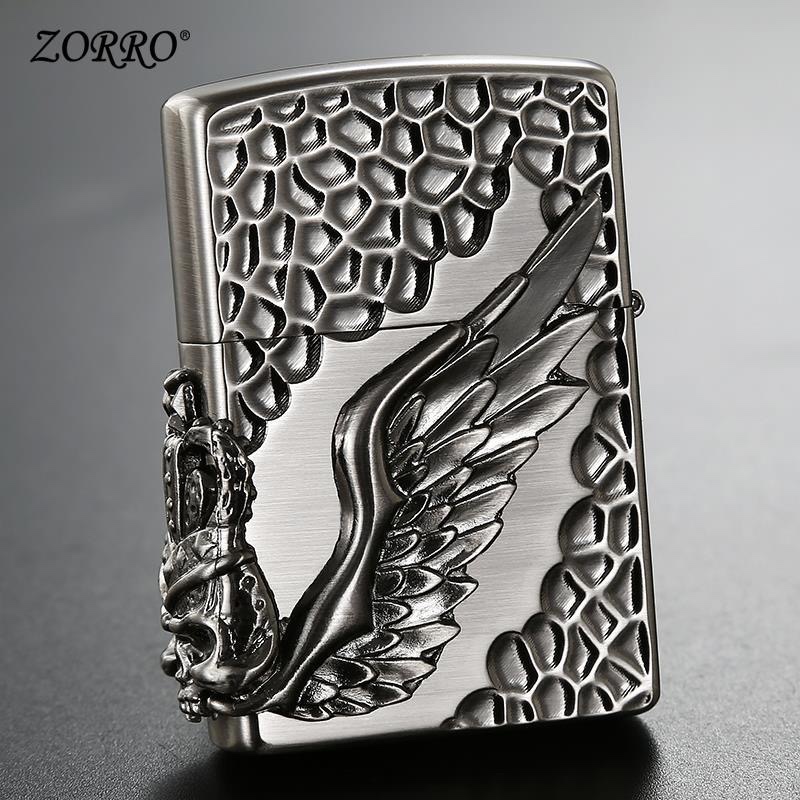 【特殊佐罗可开出图片参考】ZORRO佐罗打火机创意打火机