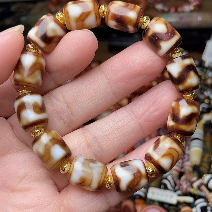 玛瑙/玉髓未镶嵌手链