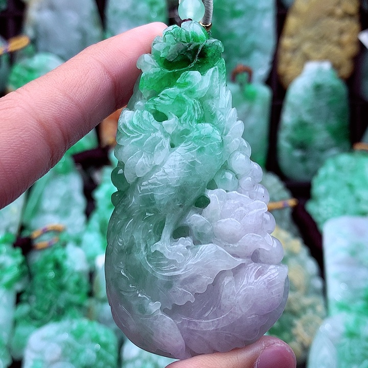 翡翠吊坠(不含链)未镶嵌