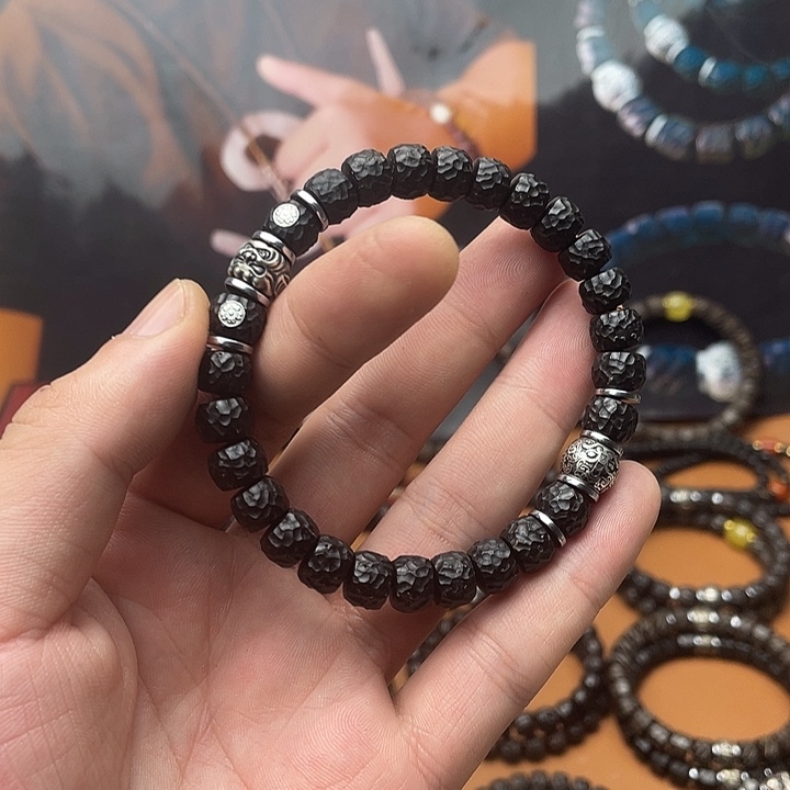 椰蒂手串9无相黑金吞金兽貔貅