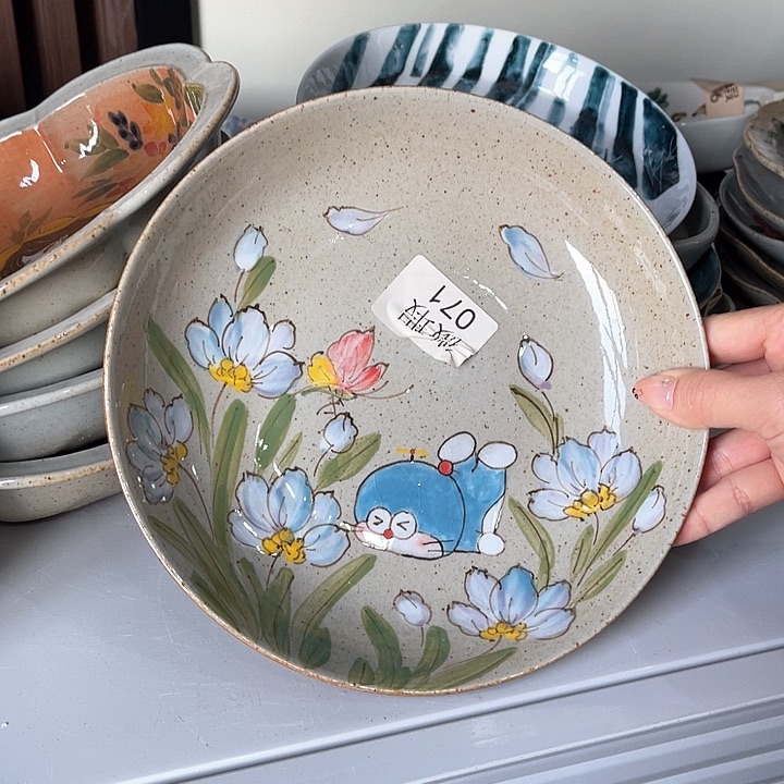 陶景德镇釉下手绘陶瓷 