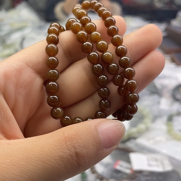 和田玉未镶嵌手串