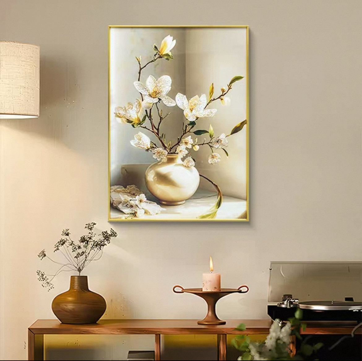 Z76现代简约餐厅装饰画饭厅墙画背景墙挂画小清新客厅挂画福利