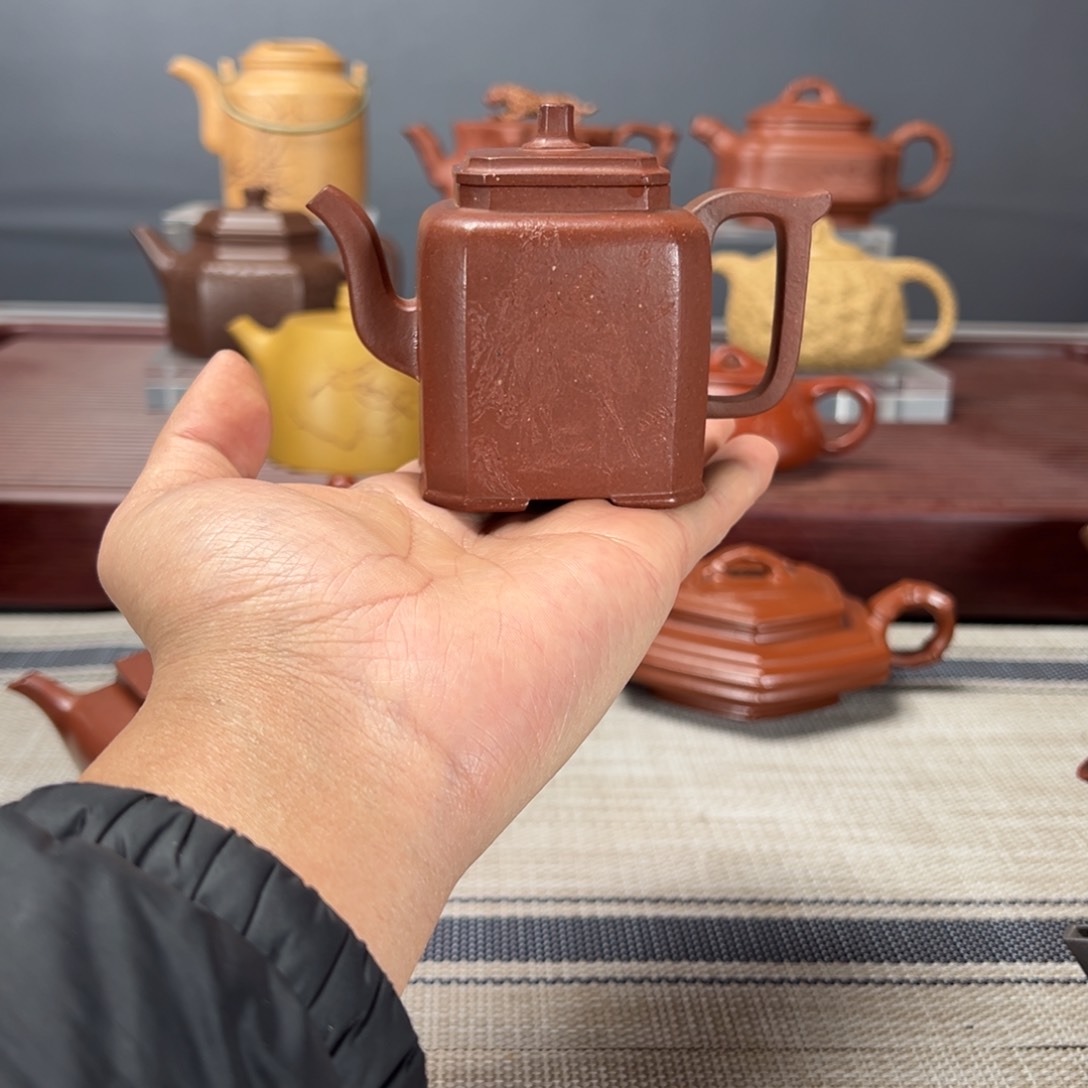 紫砂茶壶用****6金顶八方150CC底槽清