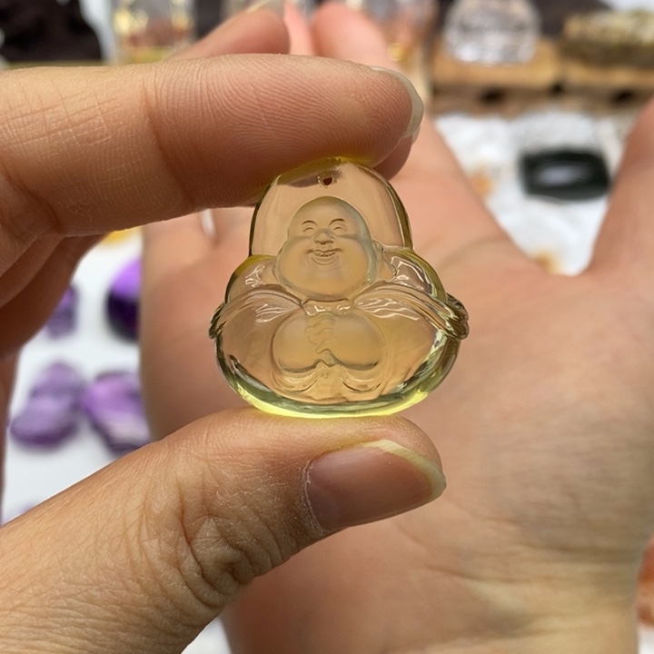 水晶颈饰未镶嵌老*.定制