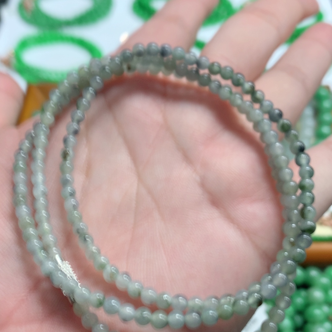 未镶嵌手链翡翠翡翠