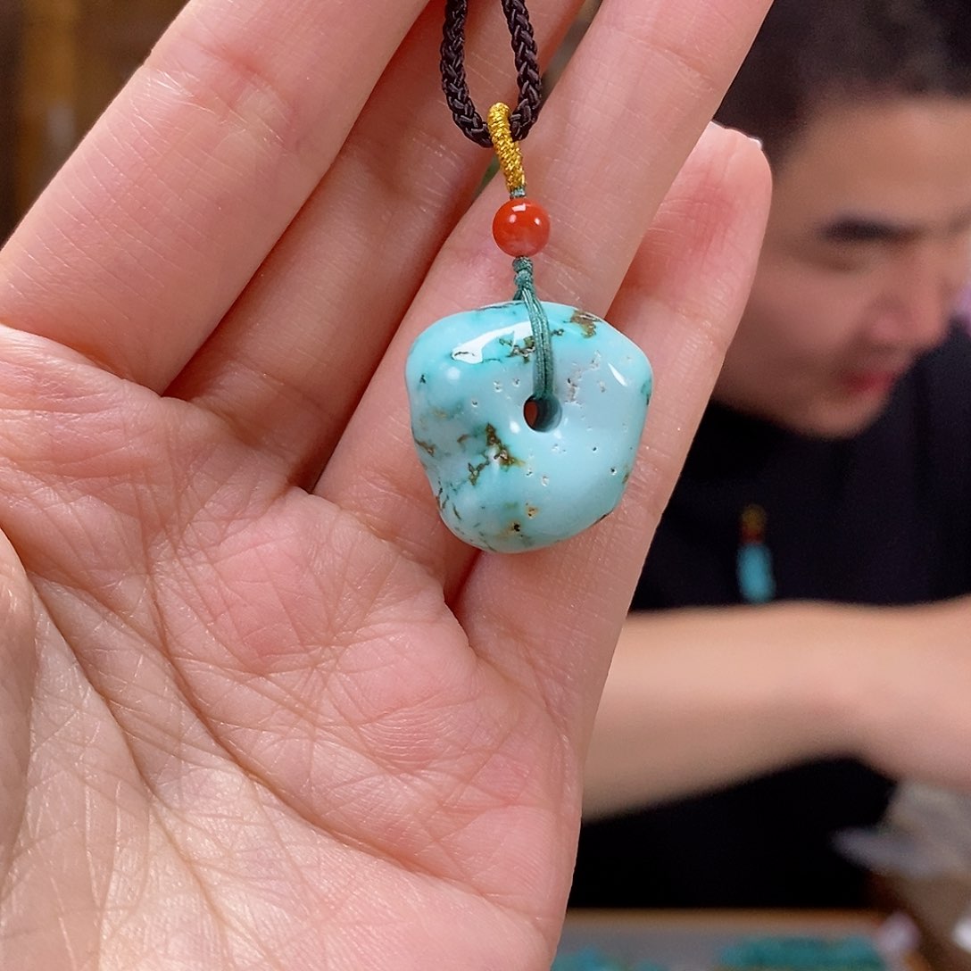 未镶嵌绿松石珠宝奇石