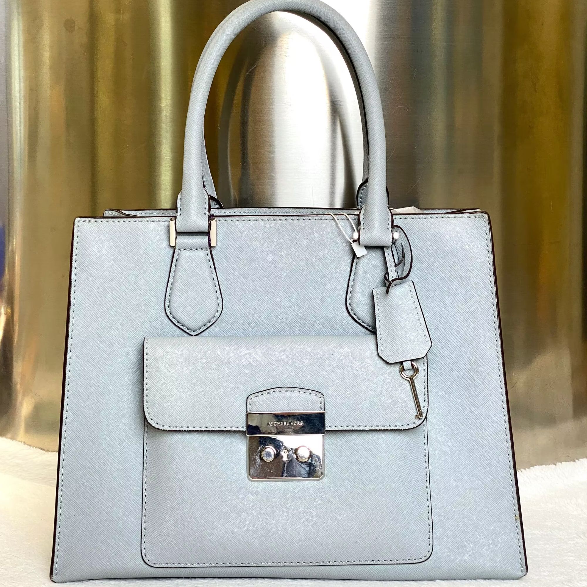 99新 MICHAEL KORS/迈克高仕 古有97新MICHAELKORS托特手提包2636