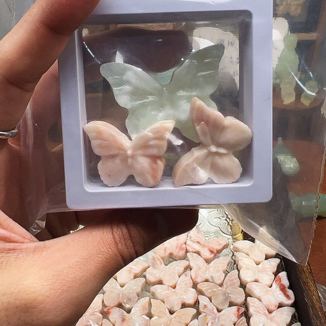 蛇纹石玉合金项链