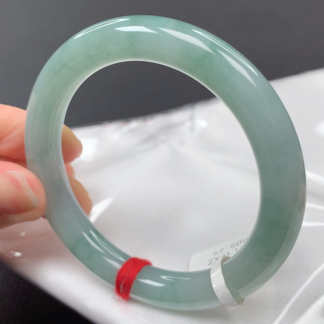 【闪购商品】翡翠手镯未镶嵌50号圆条