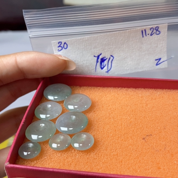 *****定制翡翠未镶嵌不退