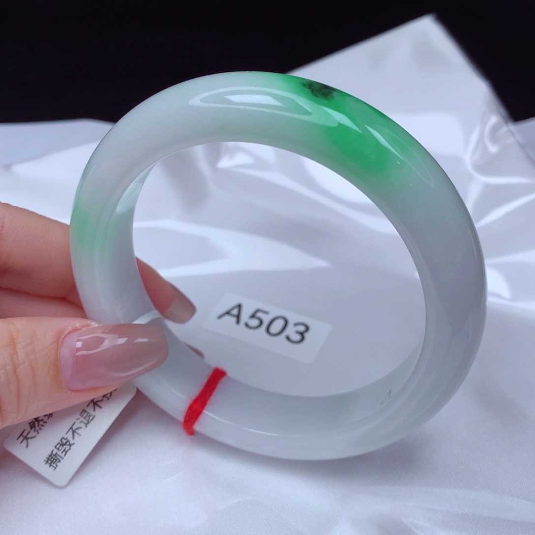 翡翠手镯未镶嵌手镯61