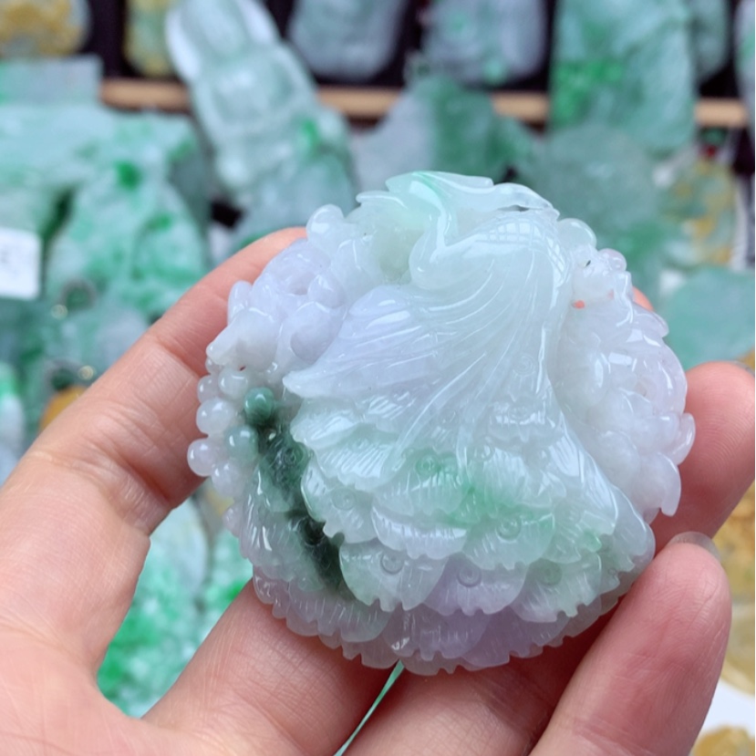 【闪购商品】翡翠吊坠(不含链)未镶嵌