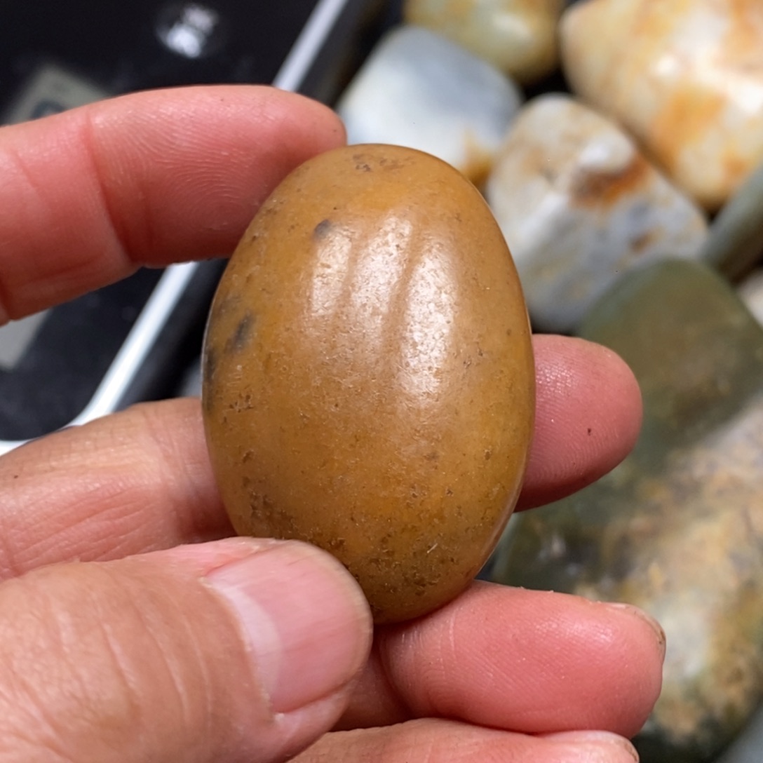 和田玉（糖玉）挂件未镶嵌