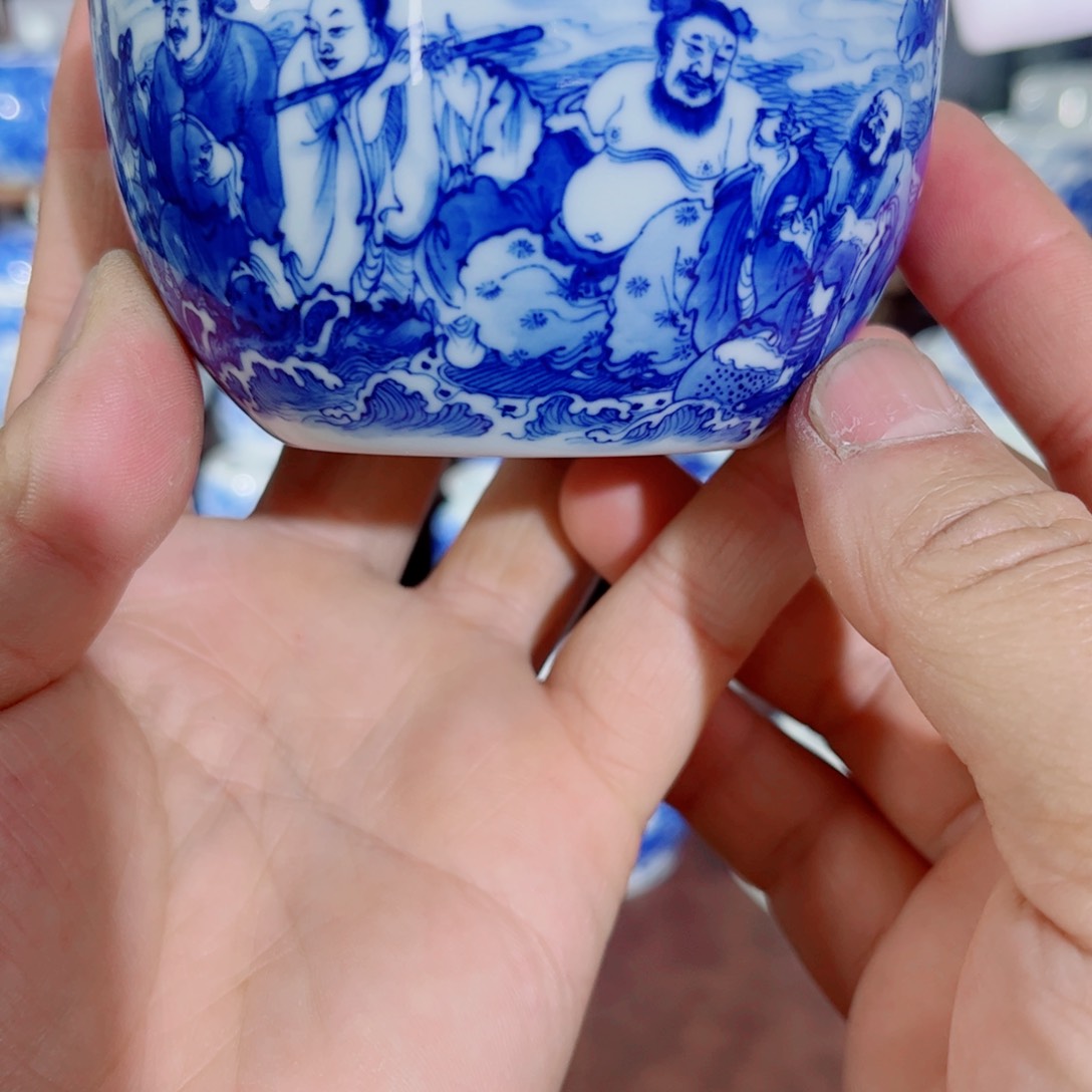 杯子手工手工绘陶瓷