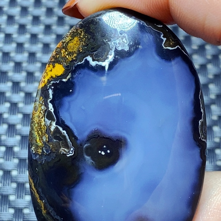 玛瑙/玉髓颈饰未镶嵌黑**生