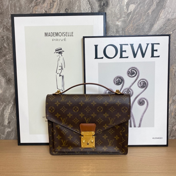 修复品LouisVuitton /路易威登 S023/蒙梭邮差包