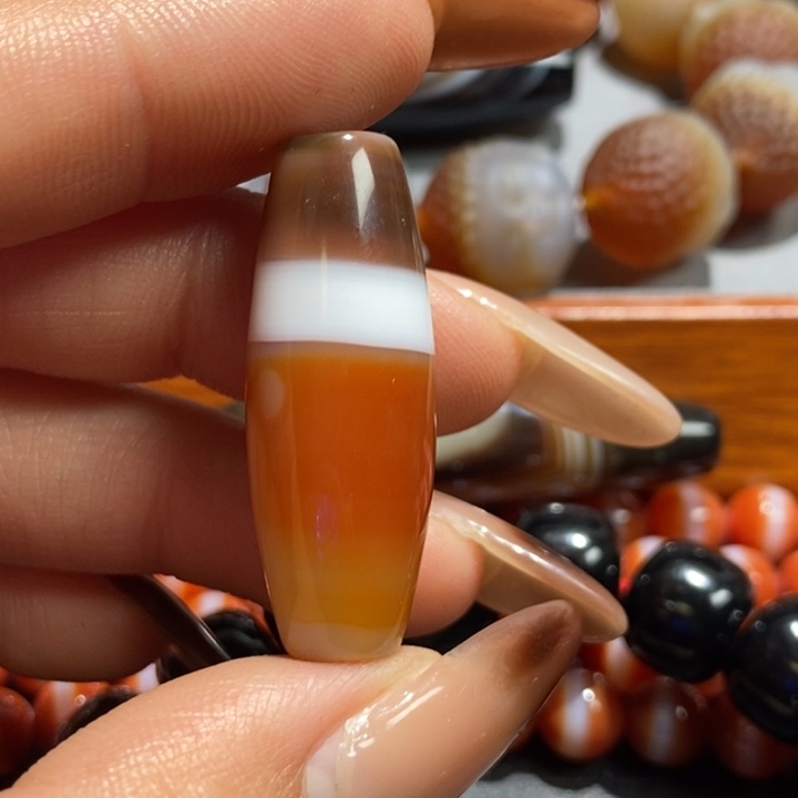 玛瑙/玉髓未镶嵌颈饰