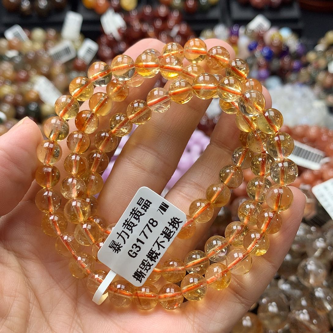 水晶手链未镶嵌，，，