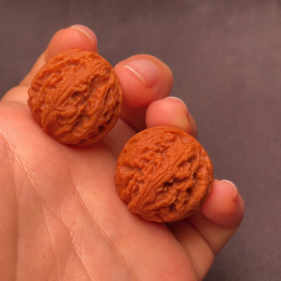 文玩核桃吊坠秦岭野生