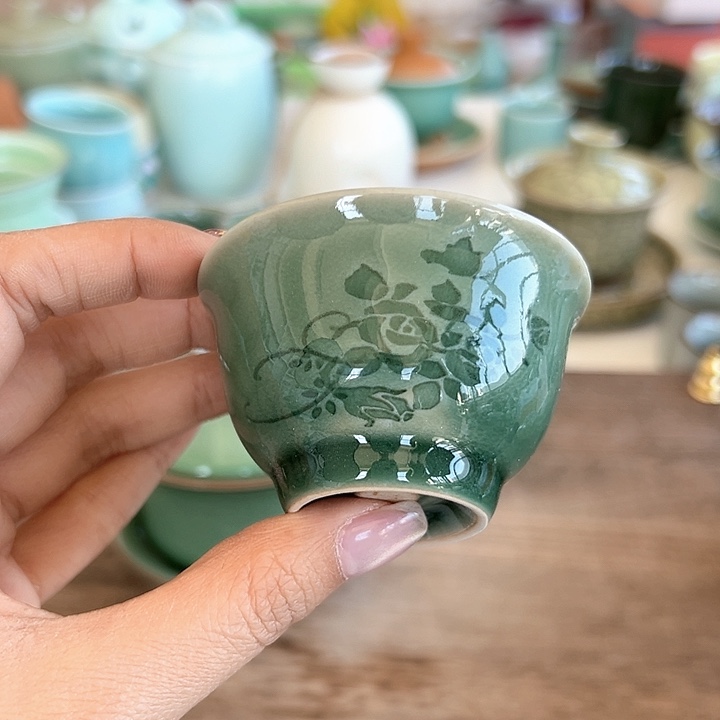 小米茶器龙泉青瓷